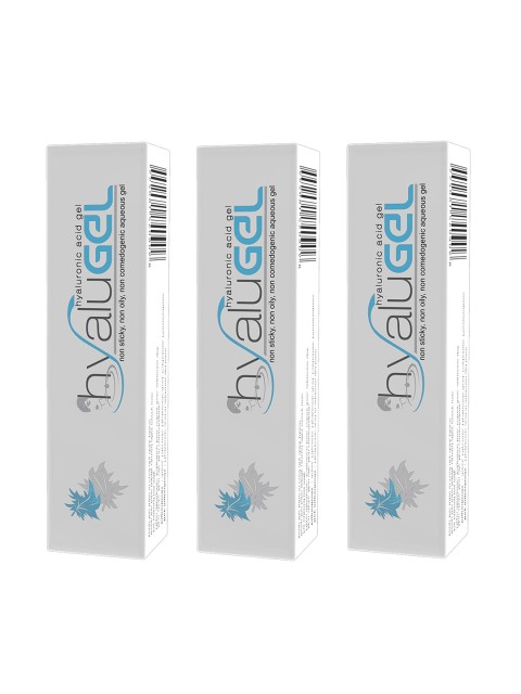

hyaluGEL Unisex Set Of 3 Hyaluronic Acid Gel, White