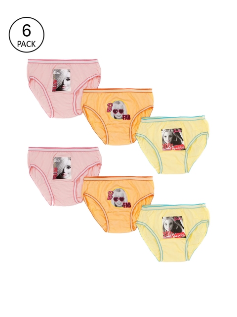 

Red Rose Girls Pack of 6 Assorted Basic Briefs BABY-127-28