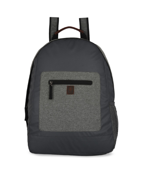

Zwart Unisex Grey Solid Backpack