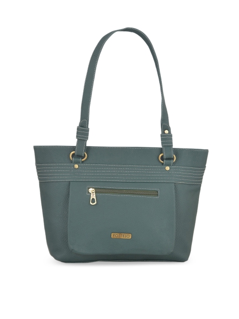 

Fostelo Green Solid Shoulder Bag