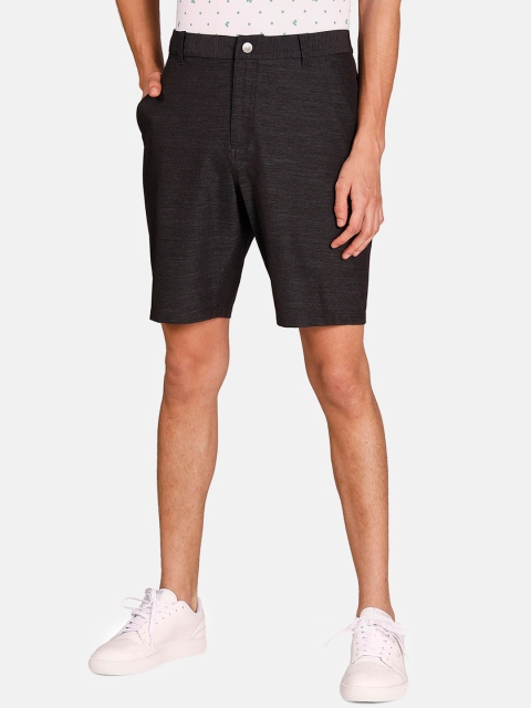 

Puma Men Black Solid Regular Fit 101 Men's Golf Sports Shorts