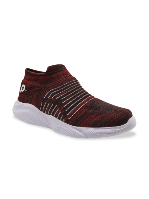 

Provogue Men Red Striped Slip-On Sneakers