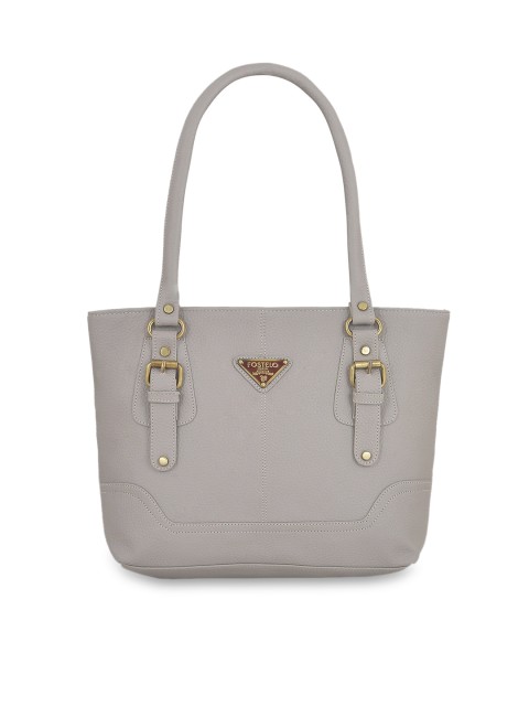 

Fostelo Grey Solid Shoulder Bag