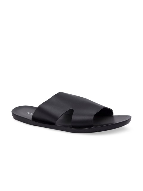 

Regal Men Black Leather Comfort Sandals