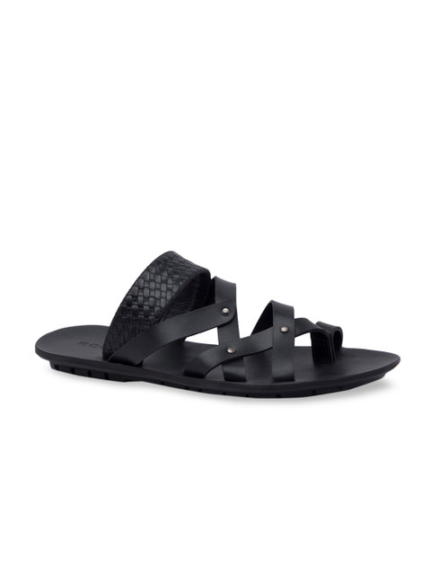 

Regal Men Black Leather Sandals