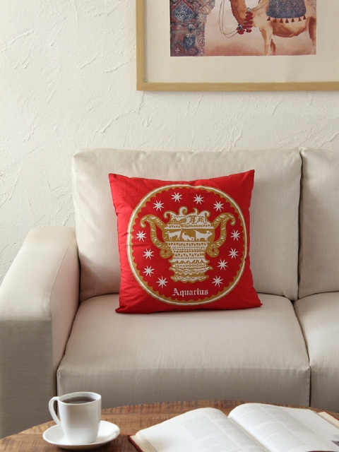 

House This Red Single Quirky Square Cushion Covers