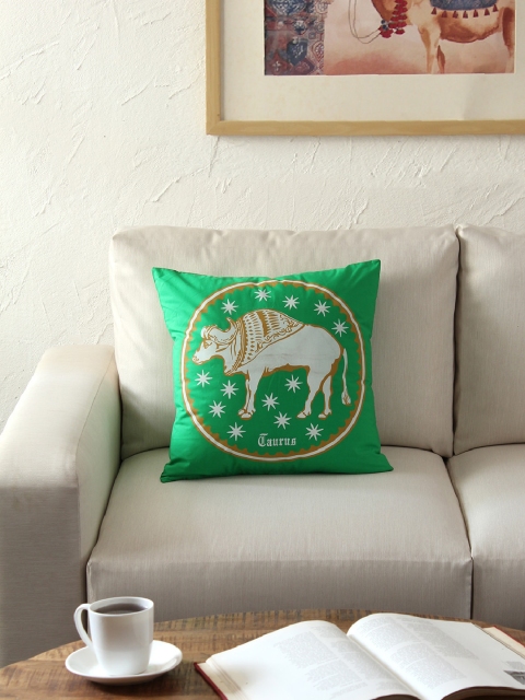 

House This Green Single Abstract Square Cushion Covers