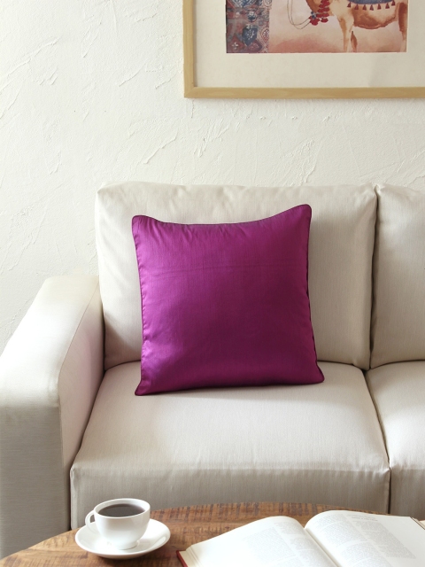 

House This Purple Single Solid Square Cushion Covers