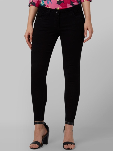 

Park Avenue Woman Black Skinny Fit Mid-Rise Clean Look Jeans