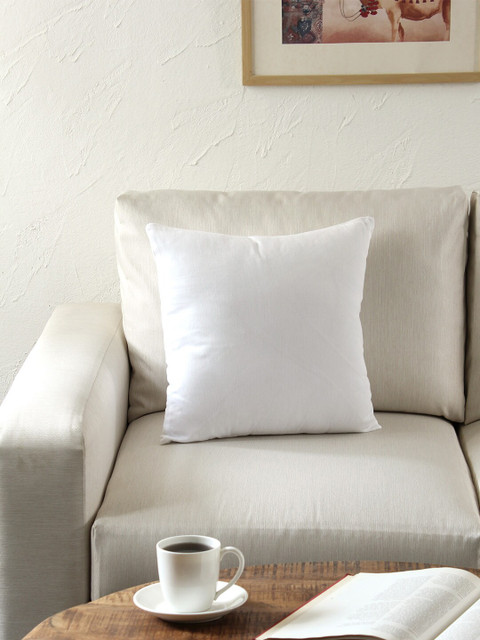

House This White Single Solid Square Cushion Covers