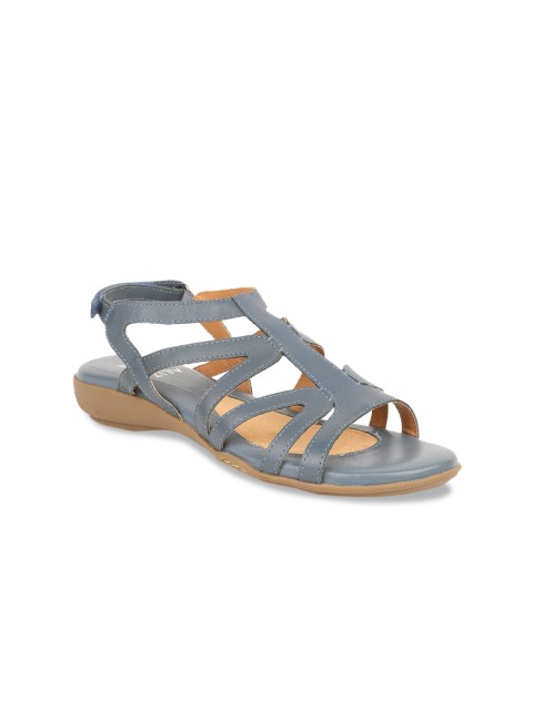 

Naturalizer Women Ash Blue Solid Gladiators
