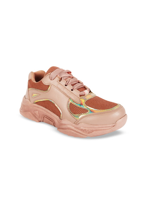 

ZAPATOZ Women Peach-Coloured Loafers