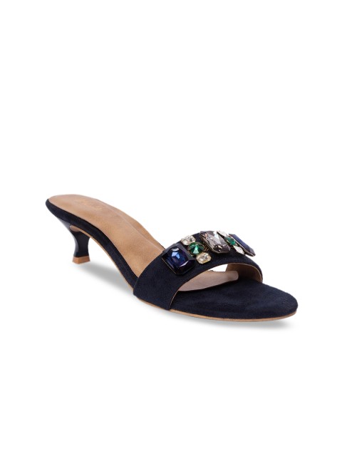 

Inc 5 Women Blue Embellished Heels