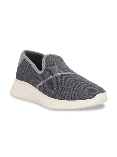 

Hush Puppies Women Grey Slip-On Sneakers