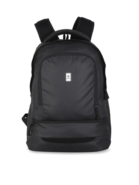

Zwart Unisex Black Solid Backpack