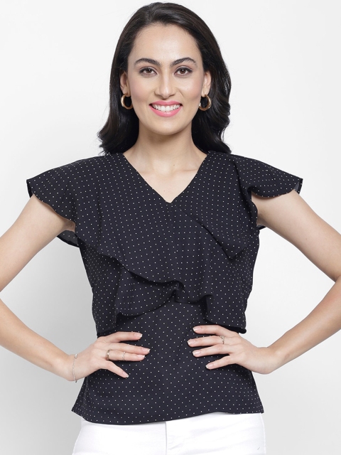

NIXX Women Black Solid Top