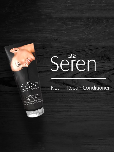 

Seren Set of Shampoo & Conditioner, Black