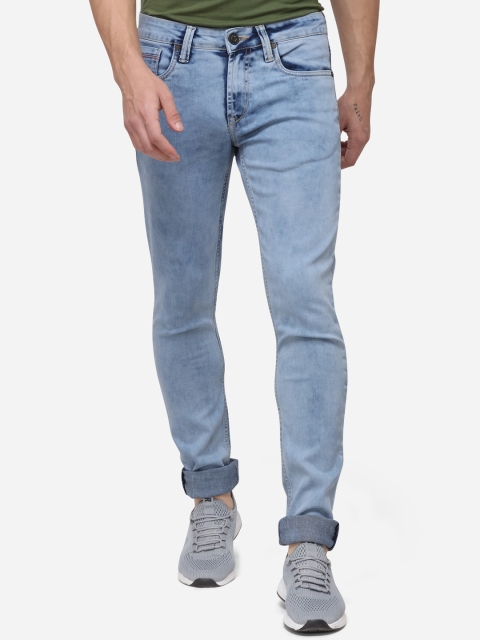 

Greenfibre Men Blue Slim Fit Mid-Rise Clean Look Jeans