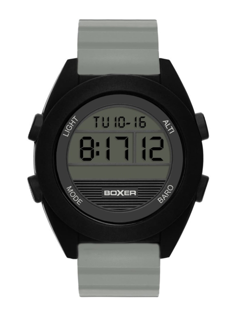 

BOXER Men Black & Grey Digital Watch BD00170
