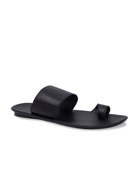 

Regal Men Black Leather Comfort Sandals