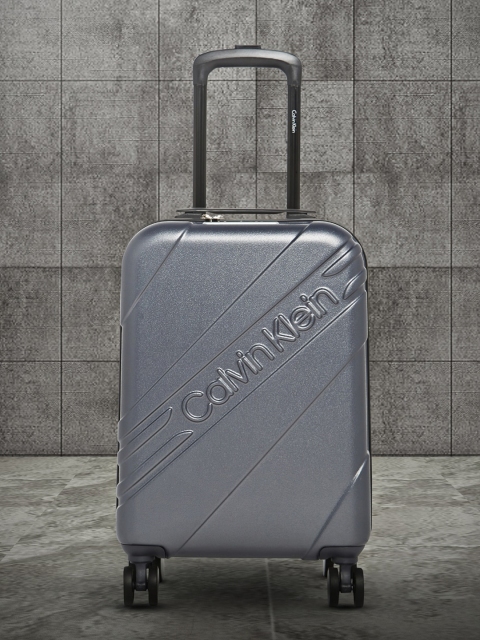 

Calvin Klein CHEER Range Grey Hard Cabin Luggage