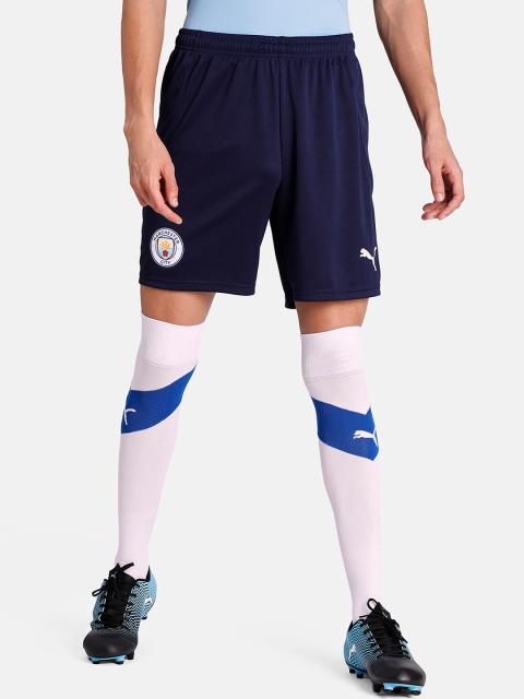 

Puma Men Navy Blue Manchester City FC dryCELL Replica Sports Shorts