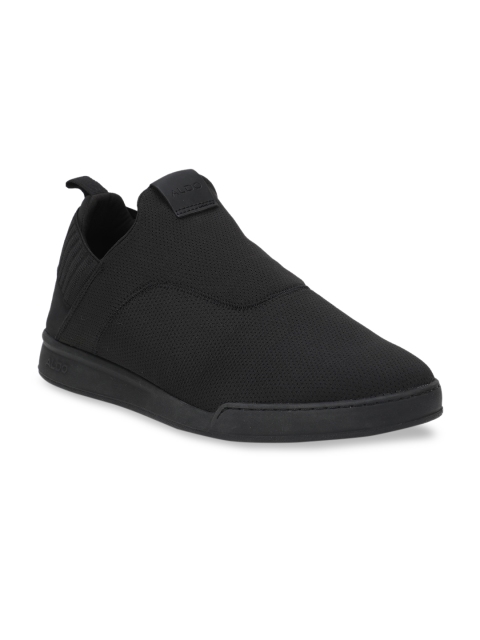 

ALDO Men Black Slip-On Sneakers