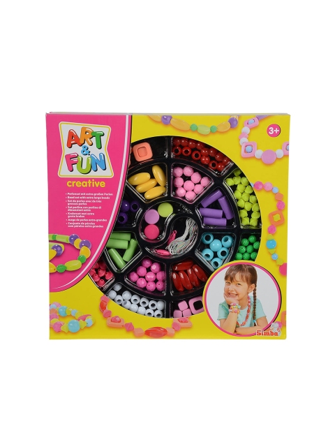 

ART & FUN Kids Multicoloured Simba Extra Large Beads Toy, Multi