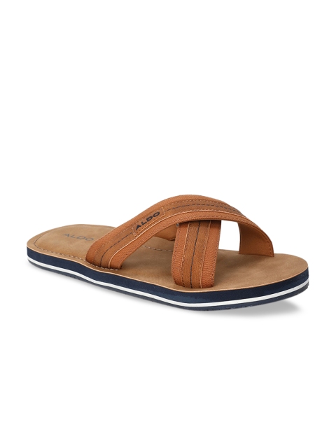 

ALDO Men Brown Comfort Sandals