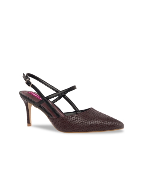 

Sole To Soul Women Brown Textured Pumps