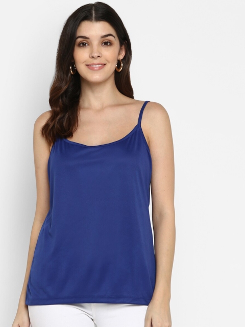 

Aditi Wasan Women Blue Solid Top