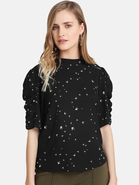 

Kazo Women Black Printed Top