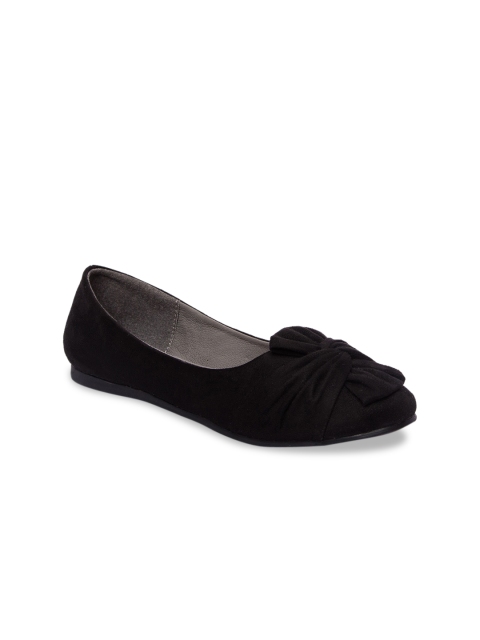 

Inc 5 Women Black Solid Ballerinas