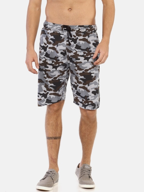 

Masculino Latino Men Brown Printed Regular Fit Regular Shorts