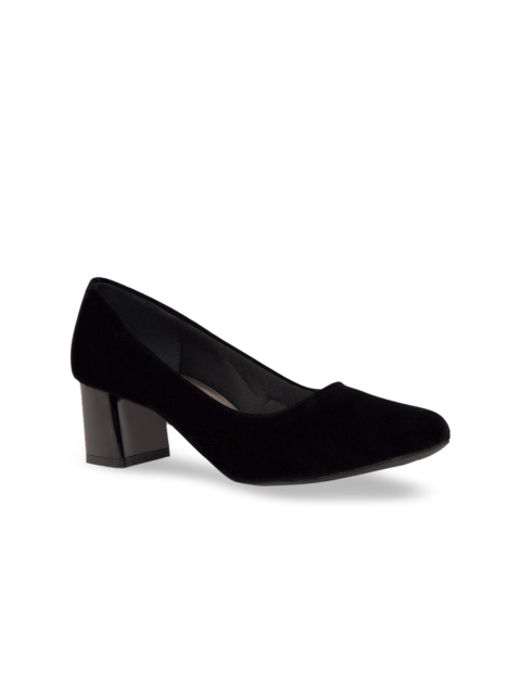 

Sole To Soul Women Black Solid Pumps