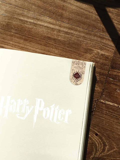 

MC SID RAZZ Pack of 6 Harry Potter Series Magnetic Bookmarks, Multi