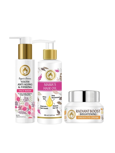 

Mom & World Women Skin Care Kit, White