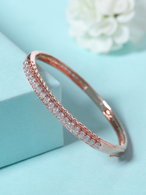 

Shoshaa Gold-Plated Handcrafted Bangle-Style Bracelet