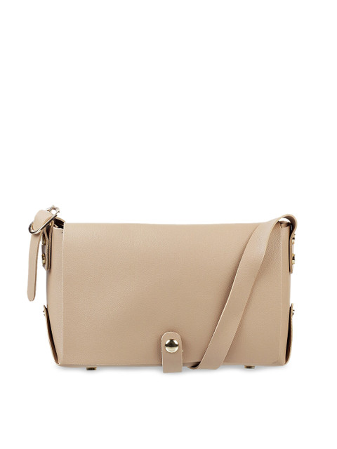 

WALKWAY Beige Solid Sling Bag