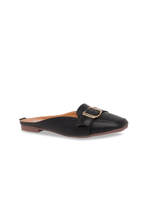 

Sole To Soul Women Black Solid Mules