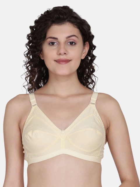 

fashiol Beige Solid Non-Wired Non Padded Everyday Bra KAREE01
