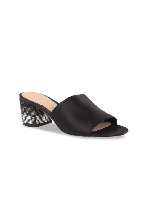 

ALDO Women Black Textured Mules