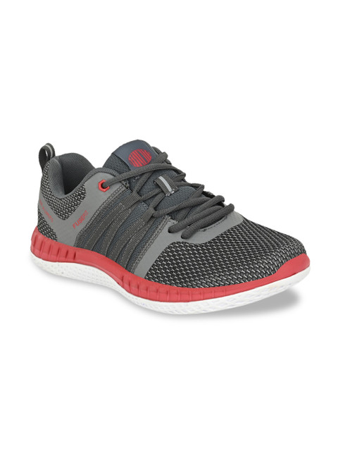 

OFF LIMITS Men Grey Mesh Running Shoes