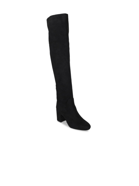 ALDO Women Black Solid Heeled Boots