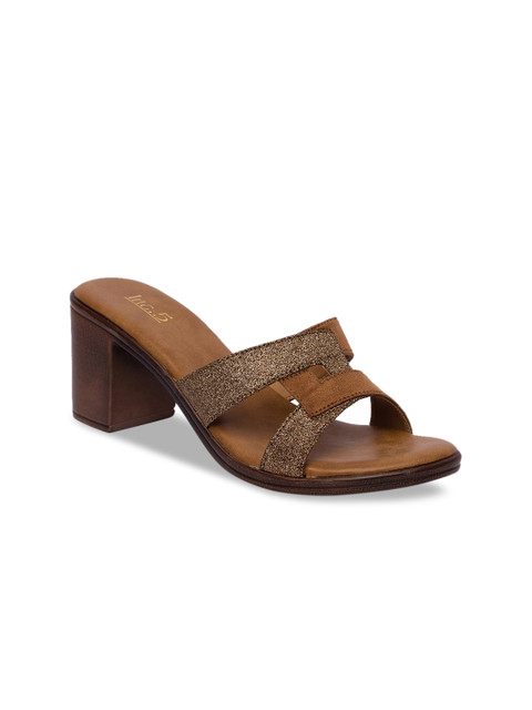 

Inc 5 Women Brown Solid Block Heels