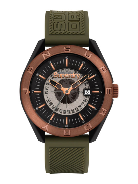 

Superdry Men Black Analogue Watch SYG289NRG