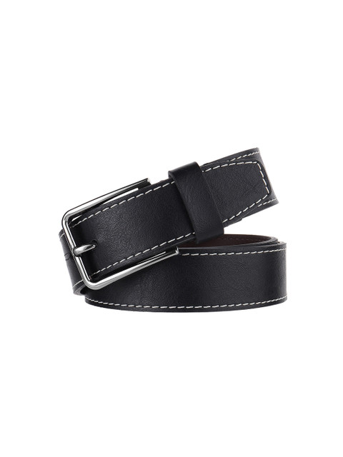

Paradigm Design Lab Men Black Solid Belt