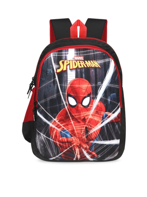 

Priority Boys Black & Red Graphic Backpack