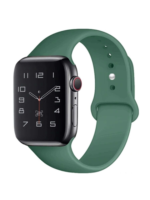 

Treemoda Unisex Green Apple Watch Silicone Strap