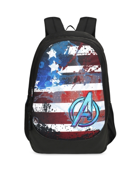 

Priority Unisex Black & White Graphic Backpack